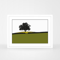 Jacky Al-Samarraie Dowley Gap Bingley Landscape Print