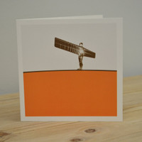 Jacky Al-Samarraie Angel of the North Greeting Card