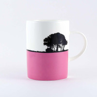 Fine bone china Chipping Sodbury landscape mug, by The Art Rooms
