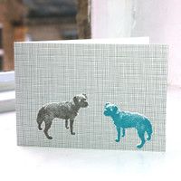 Jacky Al-Samarraie Tess the Dog Greeting Card