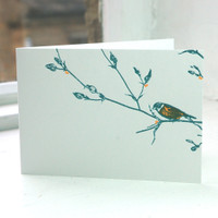 Jacky Al-Samarraie Garden Bird Greeting Card