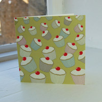 Jacky Al-Samarraie Lime Cupcakes Greeting Card