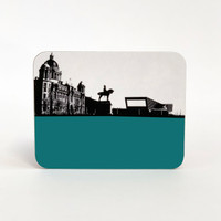 Jacky Al-Samarraie Liverpool Waterfront Melamine Coaster