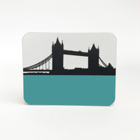 Jacky Al-Samarraie London Tower Bridge  Drinks Coaster