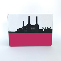 London Battersea Power Station Table Mat by Jacky Al-Samarraie