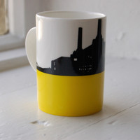 Jacky Al-Samarraie Battersea Power Station Bone China Mug