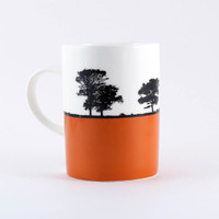 Yorkshire Landscape mug, Ilkley by Jacky Al-Samarraie