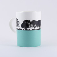 Yorkshire Landscape mug, Calverley Leeds by Jacky Al-Samarraie