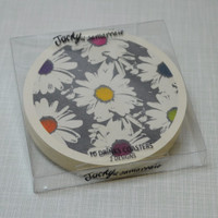 Jacky Al-Samarraie Daisy Drinks Coaster Set