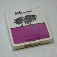 Jacky Al-Samarraie Rural Landscape Drinks Coasters - Set 2