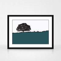 Jacky Al-Samarraie Avoca - Landscape Print