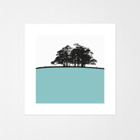 Landscape print of Trough of Bowland, Lancashire by designer Jacky Al-Samarraie.