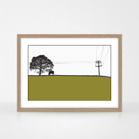 Jacky Al-Samarraie Yeadon - Landscape Print