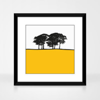 Landscape print of Skipton, Yorkshire by designer Jacky Al-Samarraie.