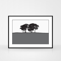 Jacky Al-Samarraie Skipton - Landscape Print