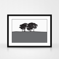 Jacky Al-Samarraie Skipton - Landscape Print