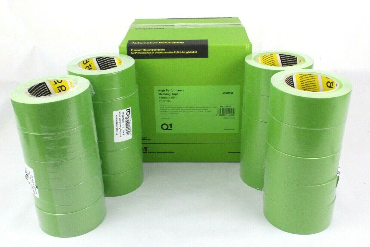 Kit of Pro Green Masking Tape and Brown Masking Paper