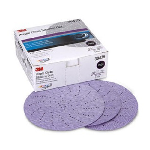 50/BX 5" HOOKIT PURPLE DISCS (4/CS)