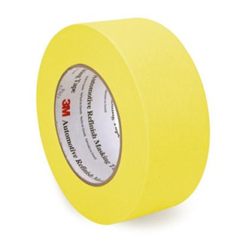 RL 2" YELLOW REFINISH MASKING TAPE (24/CS)