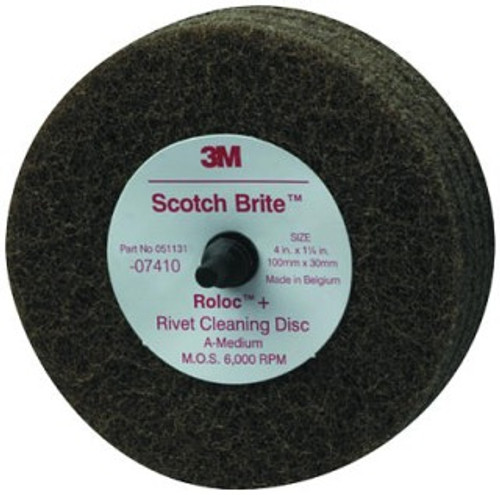 EA 4" X 1-1/4" RIVET CLEANING DISC