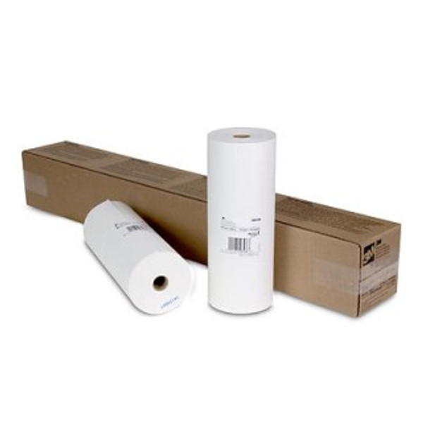 1 SLEEVE (3 ROLLS) 12" X 750' WHITE MASKING PAPER