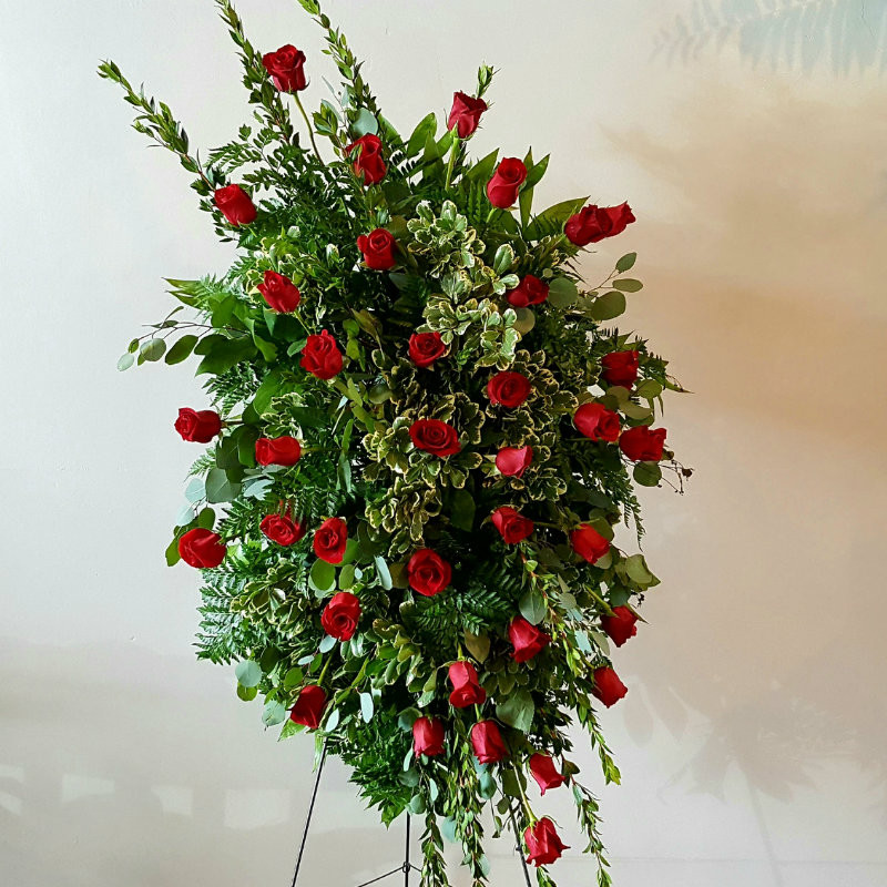 Eternal Rose Standing Spray | Midwood Flower Shop | Charlotte