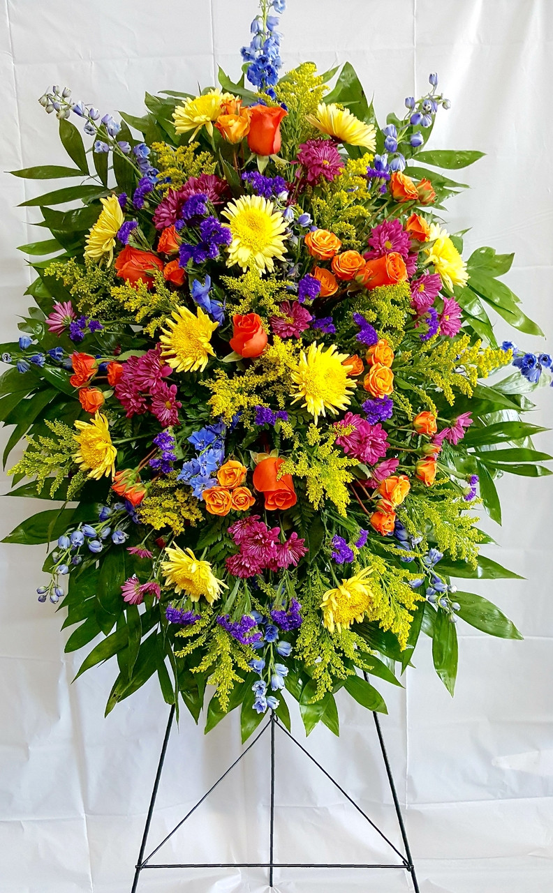 Colorful Tribute | Midwood Flower Shop | Charlotte Florist Delivery