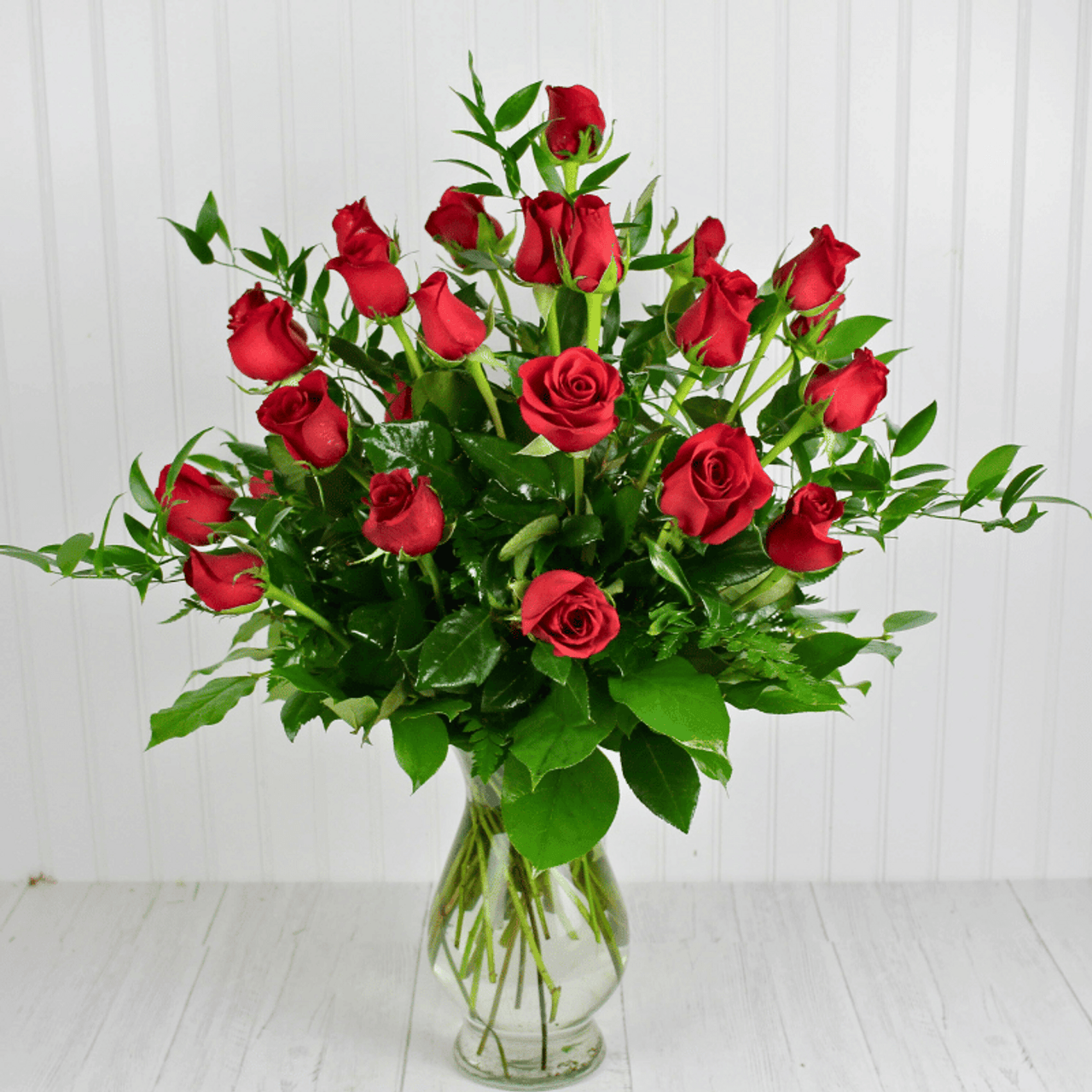 Two Dozen Red Roses