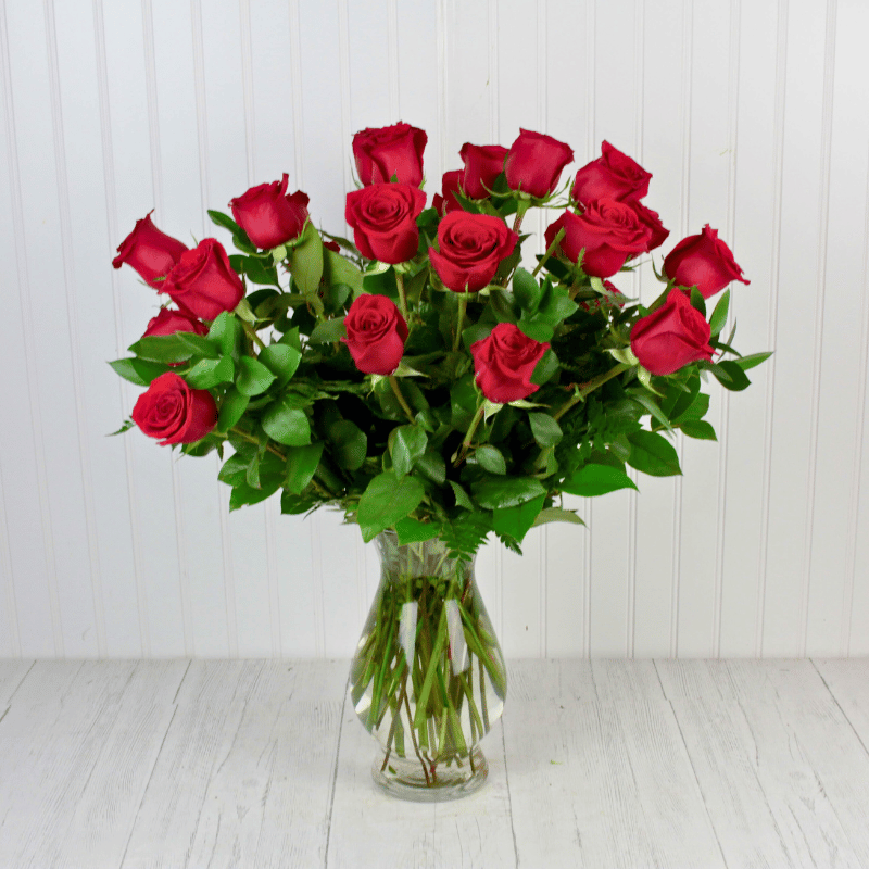 24 Premium Roses | Midwood Flower Shop | Charlotte Florist Delivery