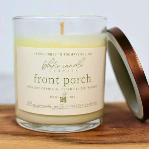 Blake Candle Co - Front Porch Candle 100% Soy Essential Oil