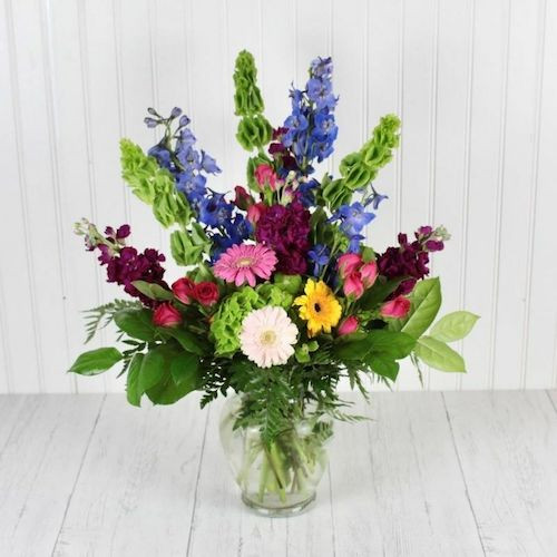 A Bushel and a Peck Wrapped Bouquet Midwood Flower Shop Charlotte