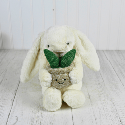 Jellycat® Cream Bunny With Plant