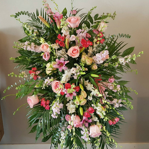 Sweet Remembrance Spray Sympathy Flowers Midwood Flower Shop | Charlotte Florist Delivery Service