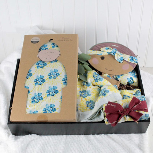 The Little Hydrangea Baby Basket