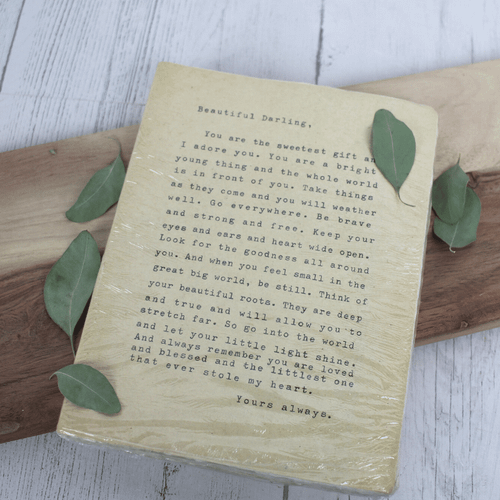 "Beautiful Darling" Notebook