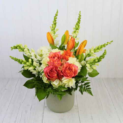 Peachy Petals | Midwood Flower Shop | Charlotte Florist Delivery