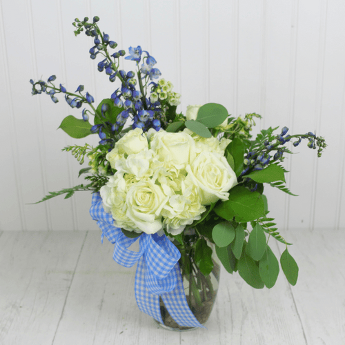 Stone Blue Midwood Flower Shop Charlotte Florist Delivery
