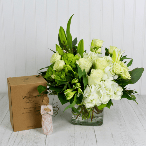 Premium Peace and Remembrance Flower Arrangement Midwood Flower Shop