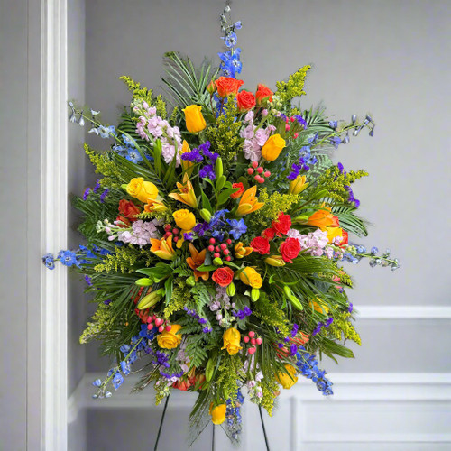 Colorful Tribute | Midwood Flower Shop | Charlotte Florist Delivery