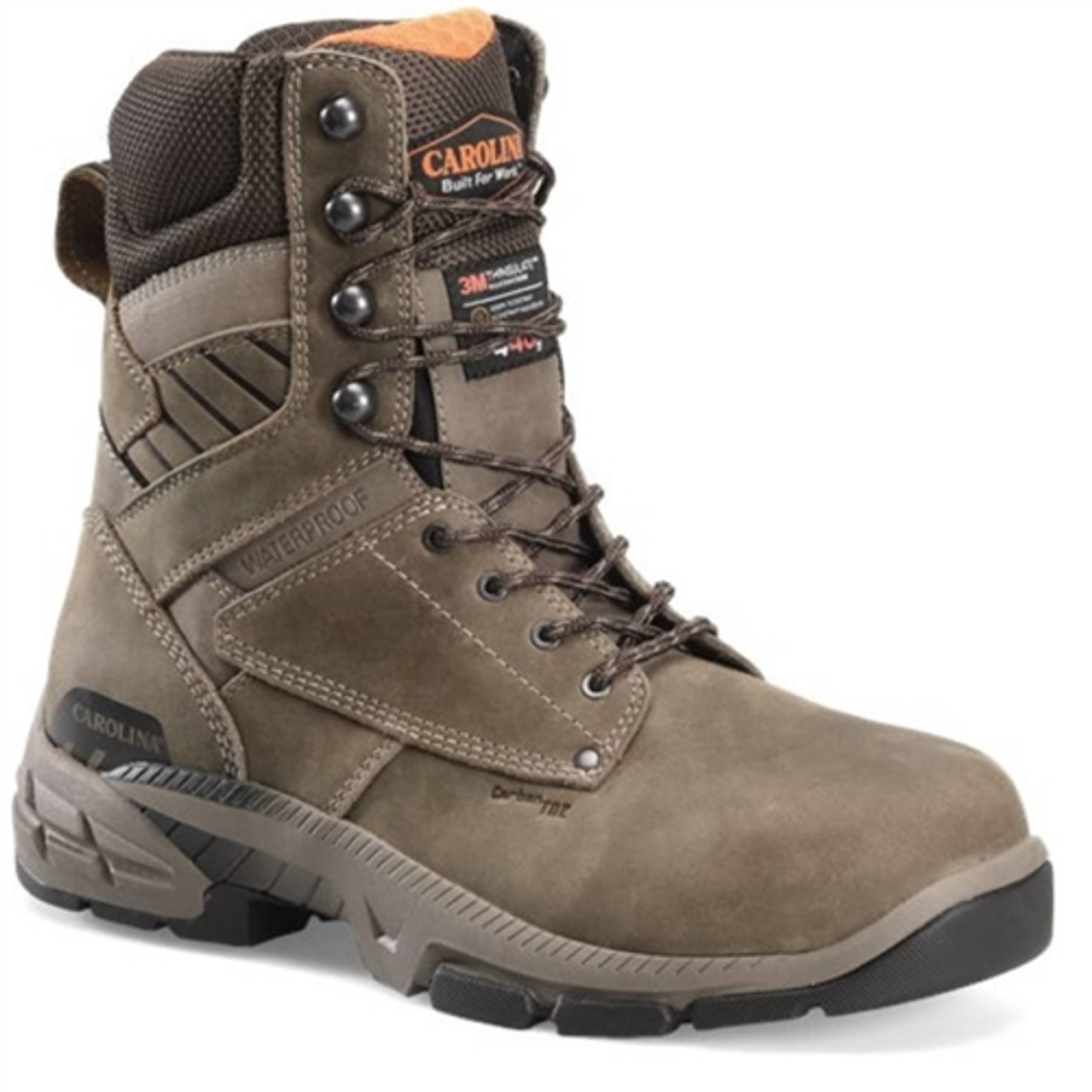 Insulated Waterproof Carolina Composite Toe Work Boots | Leather Bound NJ