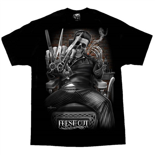 David Gonzales Art, Fresh Cuts, Scissor Master T-Shirt