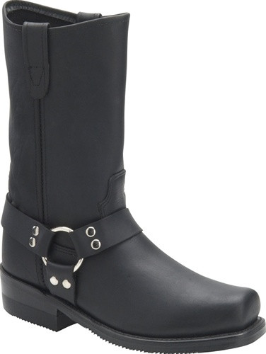 USA Made Double-H Leather Harness Motorcycle Boots #DH4008