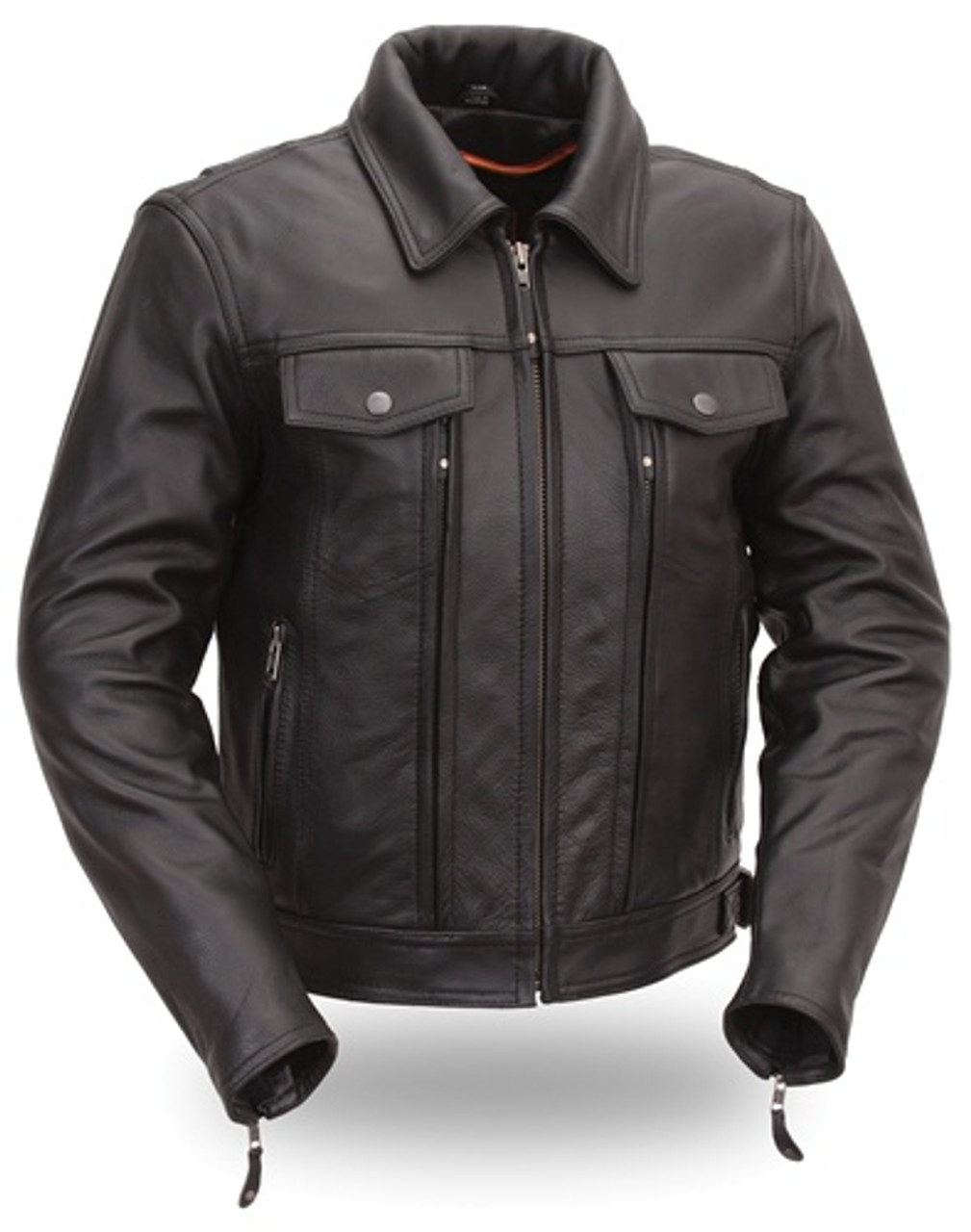 Xelement B7496 'Bandit' Men's Retro Distressed Brown Leather –  Motorcyclecenter.com