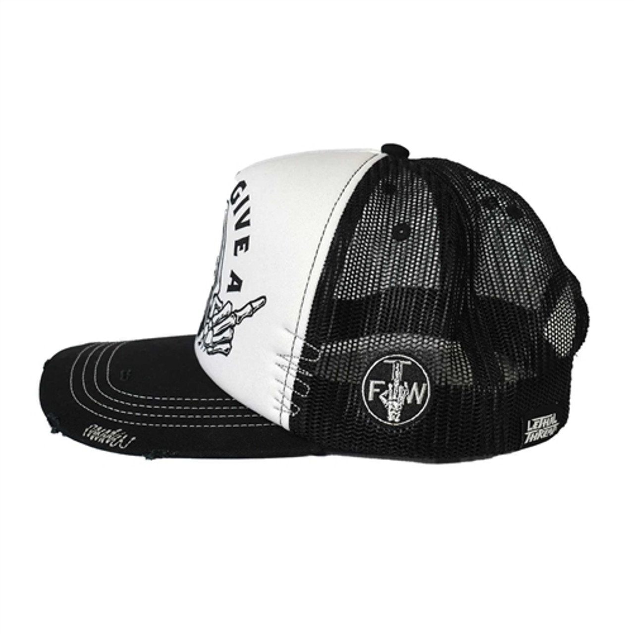 FTW Reaper Trucker Hat by Lethal Threat | Leather Bound NJ