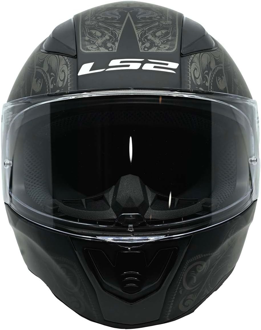 ls2 crypt helmets Motorcycle Helmet Ls2 Ff353 Rapid Ghost LS2 Rapid Crypt Helmet, Matte  Black, Large Street Helmet Full