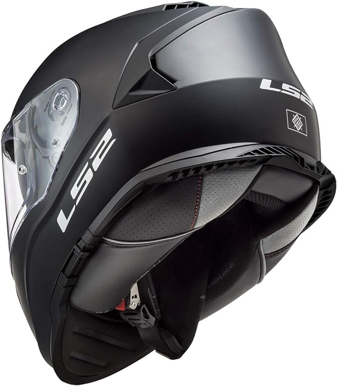 LS2 Assault Full Face Motorcycle Helmet | Leather Bound NJ