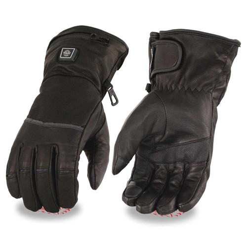 Milwaukee Leather Heated Gauntlet Gloves | Men's Motorcycle Gear