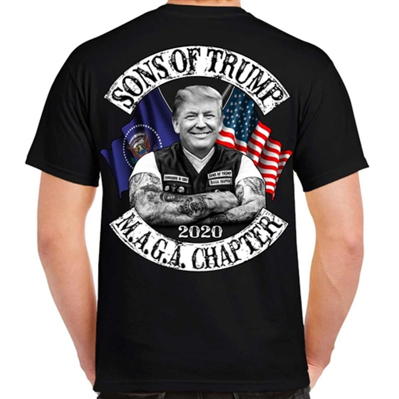 Grunt Style Son's of Liberty Patriotic Graphic Tee T-Shirt, Men's - Jo