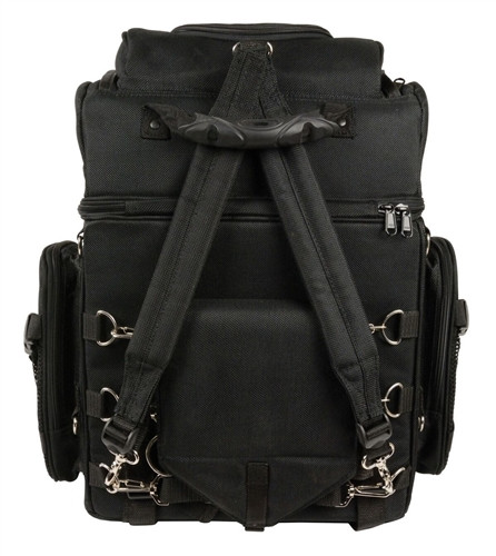 Large Motorcycle Sissy Bar Bag Backpack - Milwaukee Leather