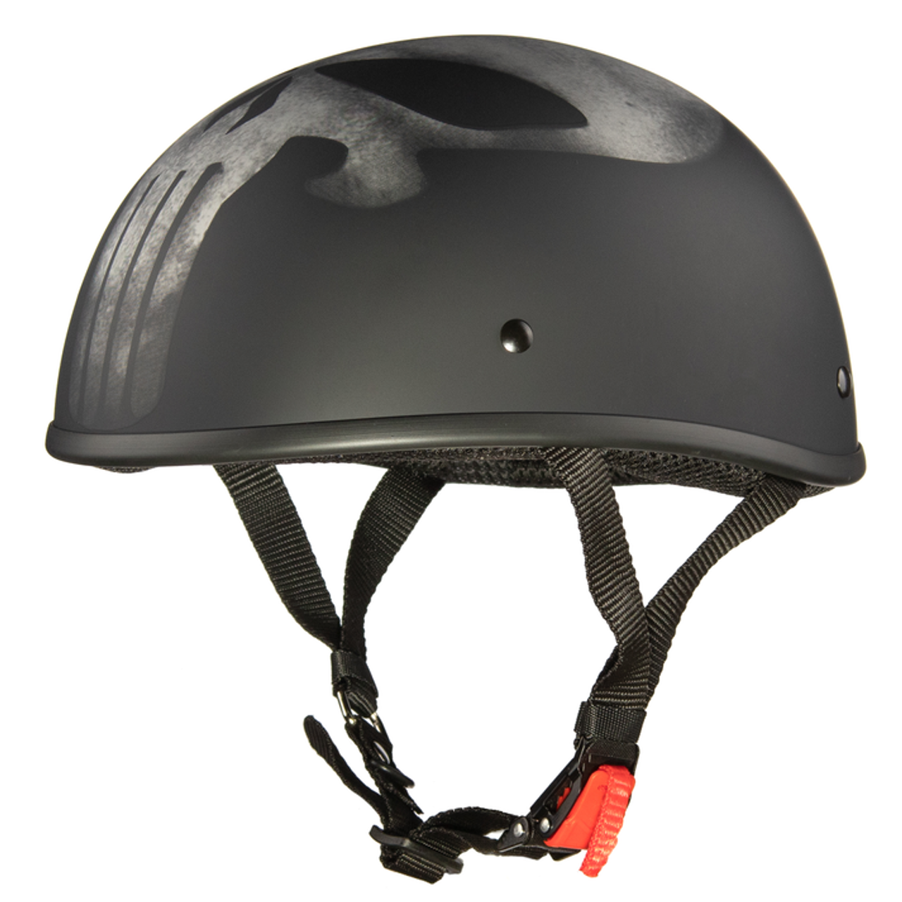 Worlds Smallest DOT Helmet Punisher Skull Graphic Beanie